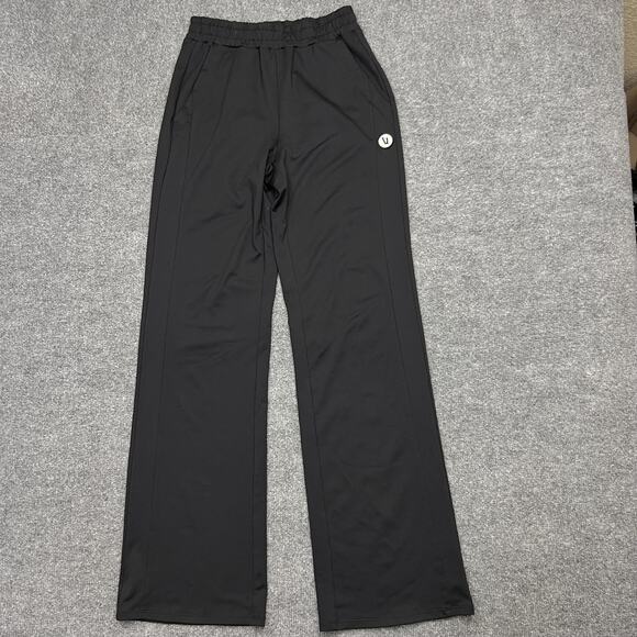 Vuori Pants - Vuori Courtside Track Pants Womens XS Black Wide Leg Stretch VW4033 Athletic